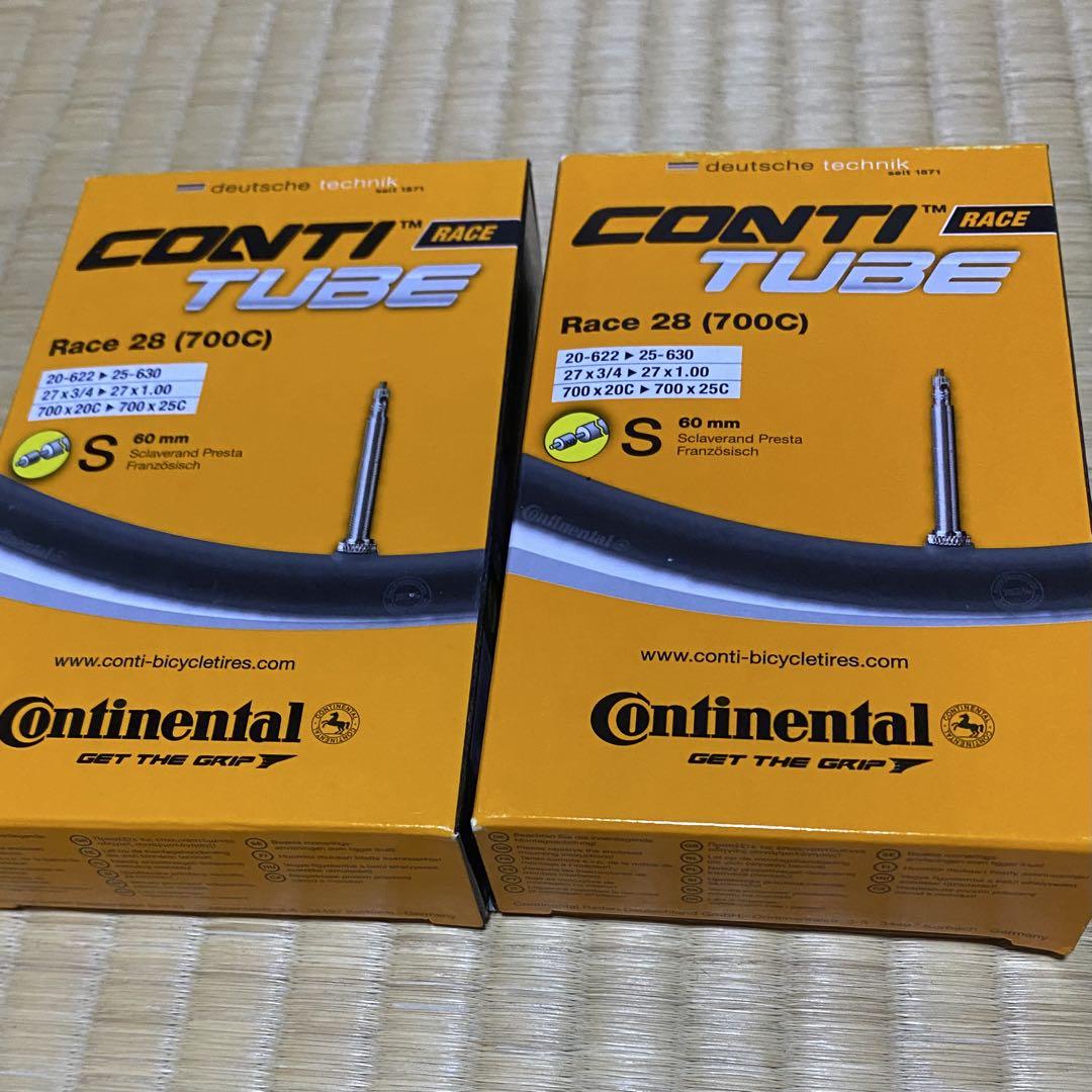 新品　コンチネンタルGP5000 25C クリンチャー チューブ付