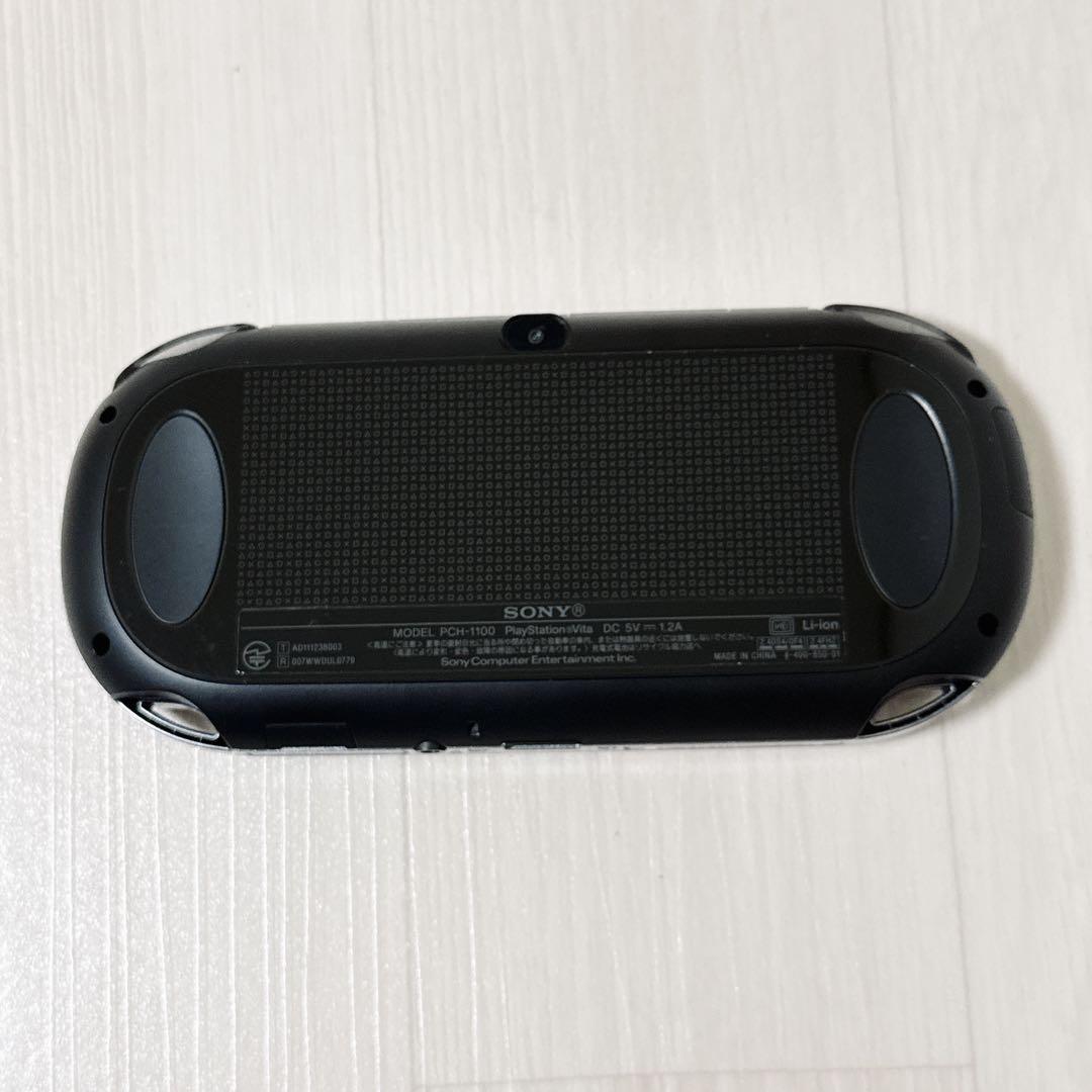1798【極美品】PSVITA PCH-1100 クリスタルブラック SONY