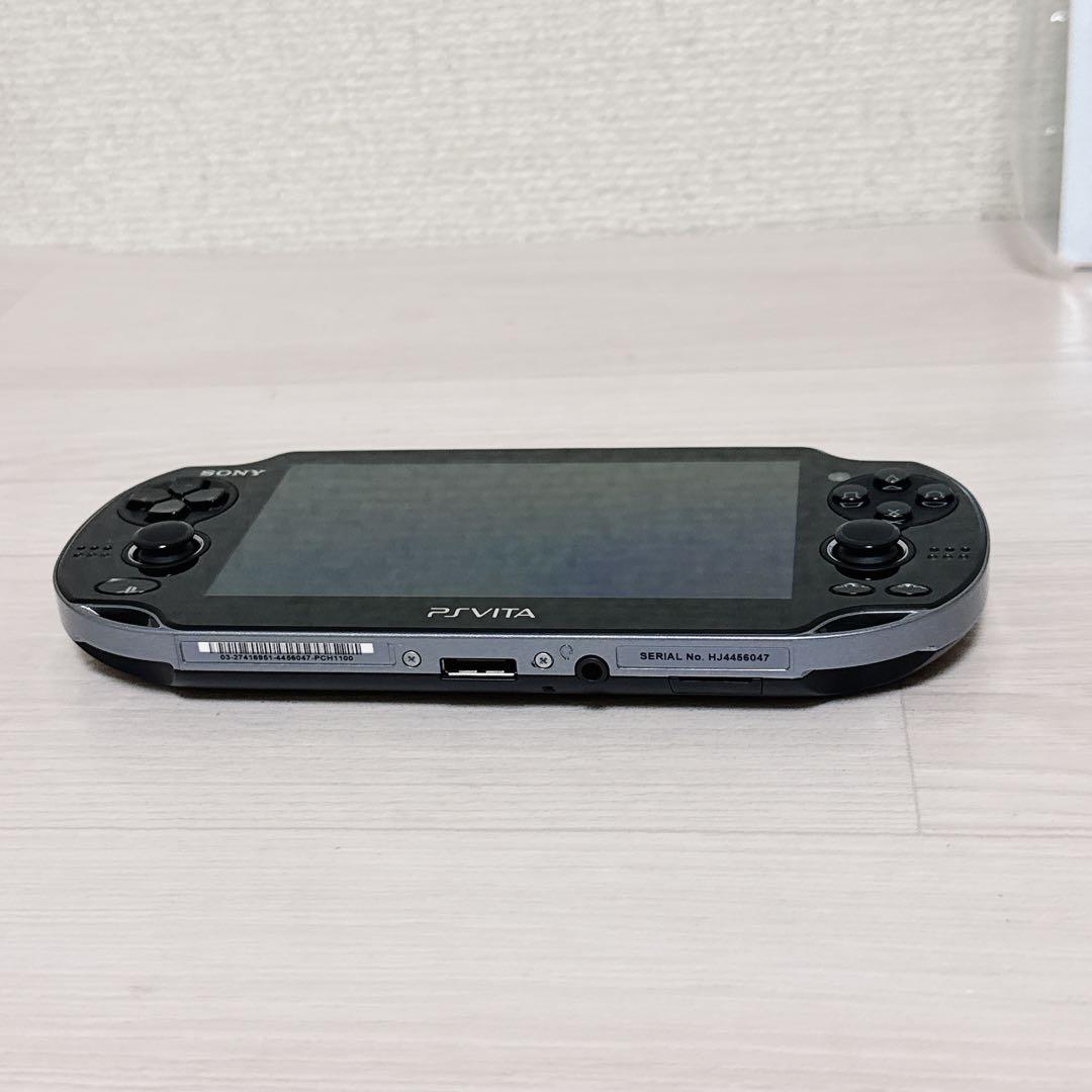1798【極美品】PSVITA PCH-1100 クリスタルブラック SONY