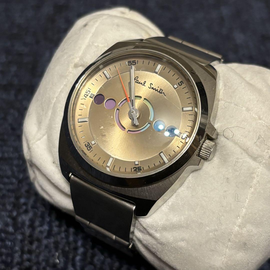 Paul Smith ポールスミス クォーツ 腕時計 シルバー メンズ