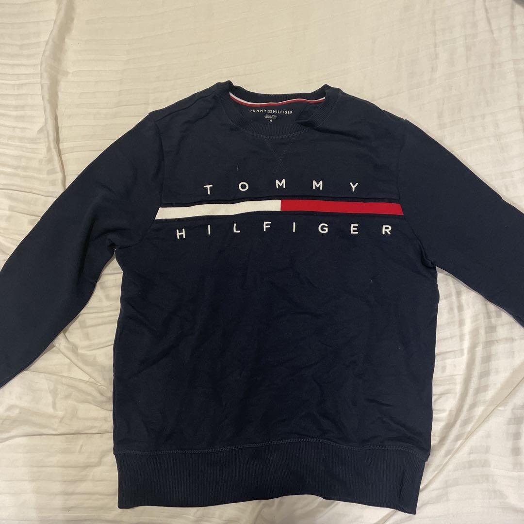 TOMMY HILFIGER ネイビー スウェット M