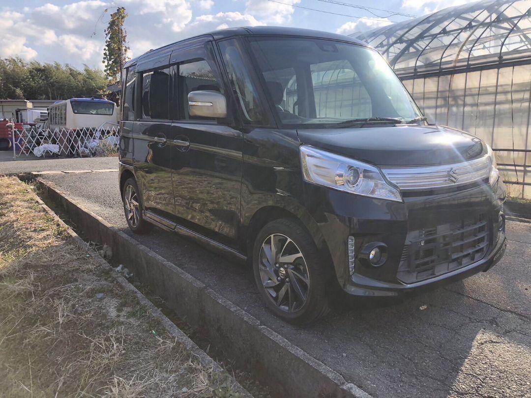 低走行　スズキ スペーシアカスタム Jスタイル　車検二年付き自動車本体