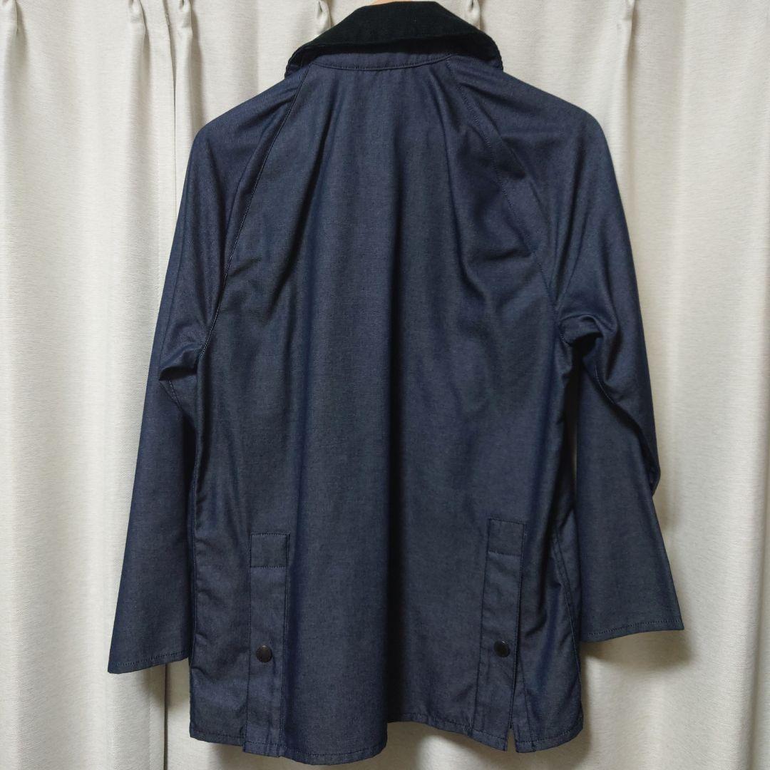 Barbour  ビデイル 34
ネイビー モッズコート コットン
