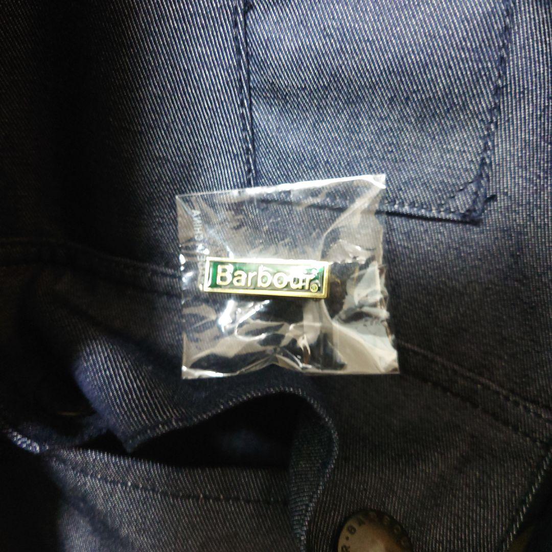 Barbour  ビデイル 34
ネイビー モッズコート コットン