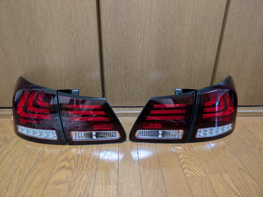 78works LEXUS 19系 GS ファイバーLEDテールランプ V2 画像1