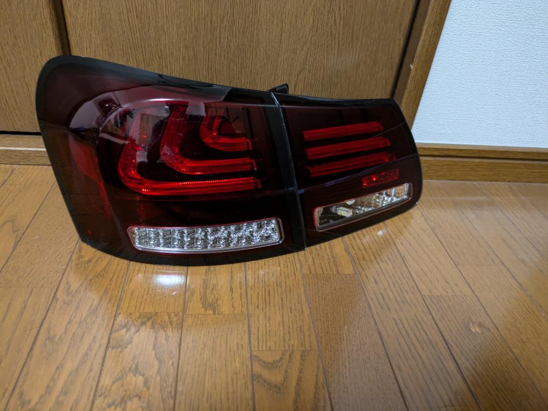 78works LEXUS 19系 GS ファイバーLEDテールランプ V2 画像2