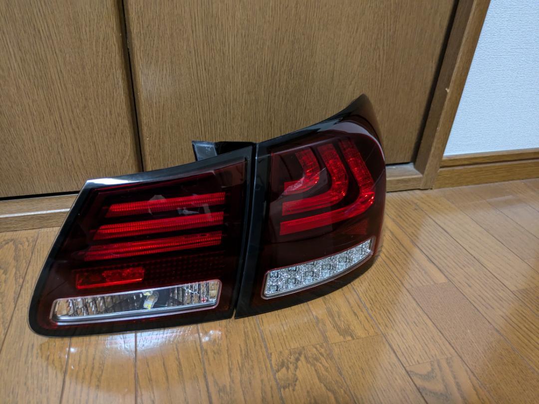 78works LEXUS 19系 GS ファイバーLEDテールランプ V2 画像3