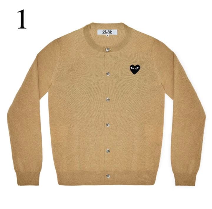 フォロー割あり!コムデギャルソン カーディガン L ベージュ | www