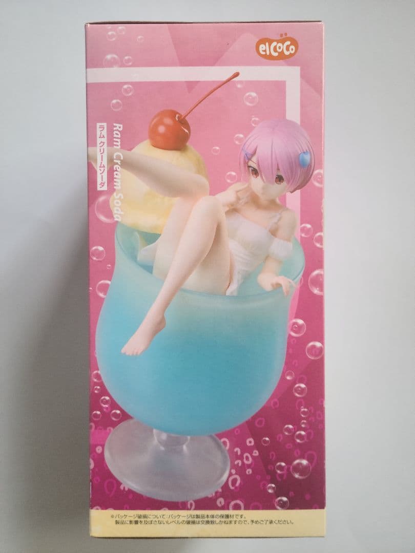 ラウンドワン限定 リゼロ レム&ラム クリームソーダ フィギュア セット ラウンドワン限定 リゼロ レム&ラム クリームソーダ フィギュア セット
