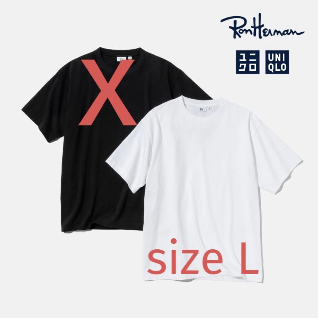 Ron Herman × UNIQLO エアリズムコットンクルーネックT 白 L