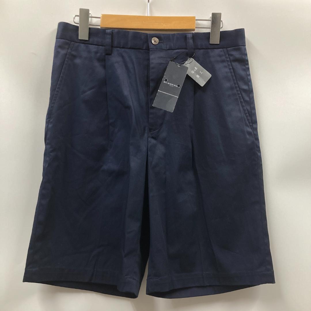 【G96】 BURBERRY golf ハーフパンツ 79 ネイビー