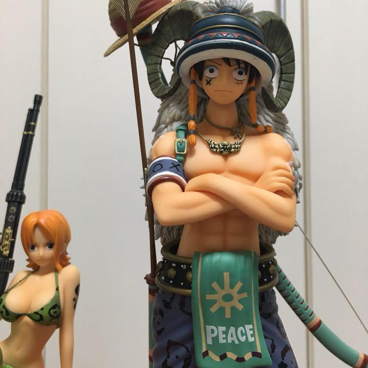 宅配便配送 D.P.C.F ワンピース ルフィ ナミ アニマル Ver. フィギュア コミック・アニメ
