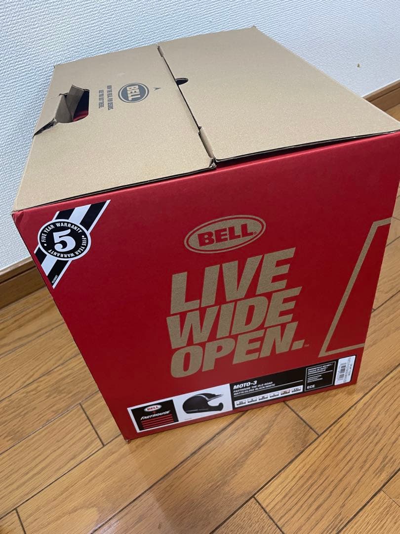 ヘルメット XLサイズ BELL ベル モト3 ファストハウス オールドロード