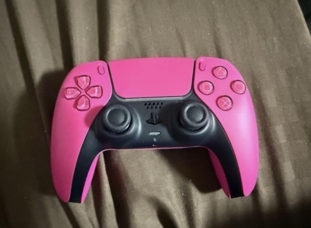 ピンク PS5 コントローラー