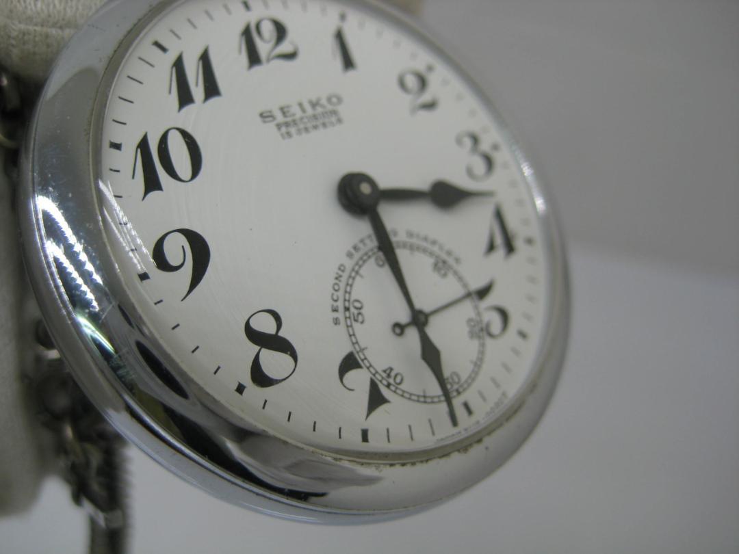 SEIKO 懐中時計 アナログ 　手巻き
