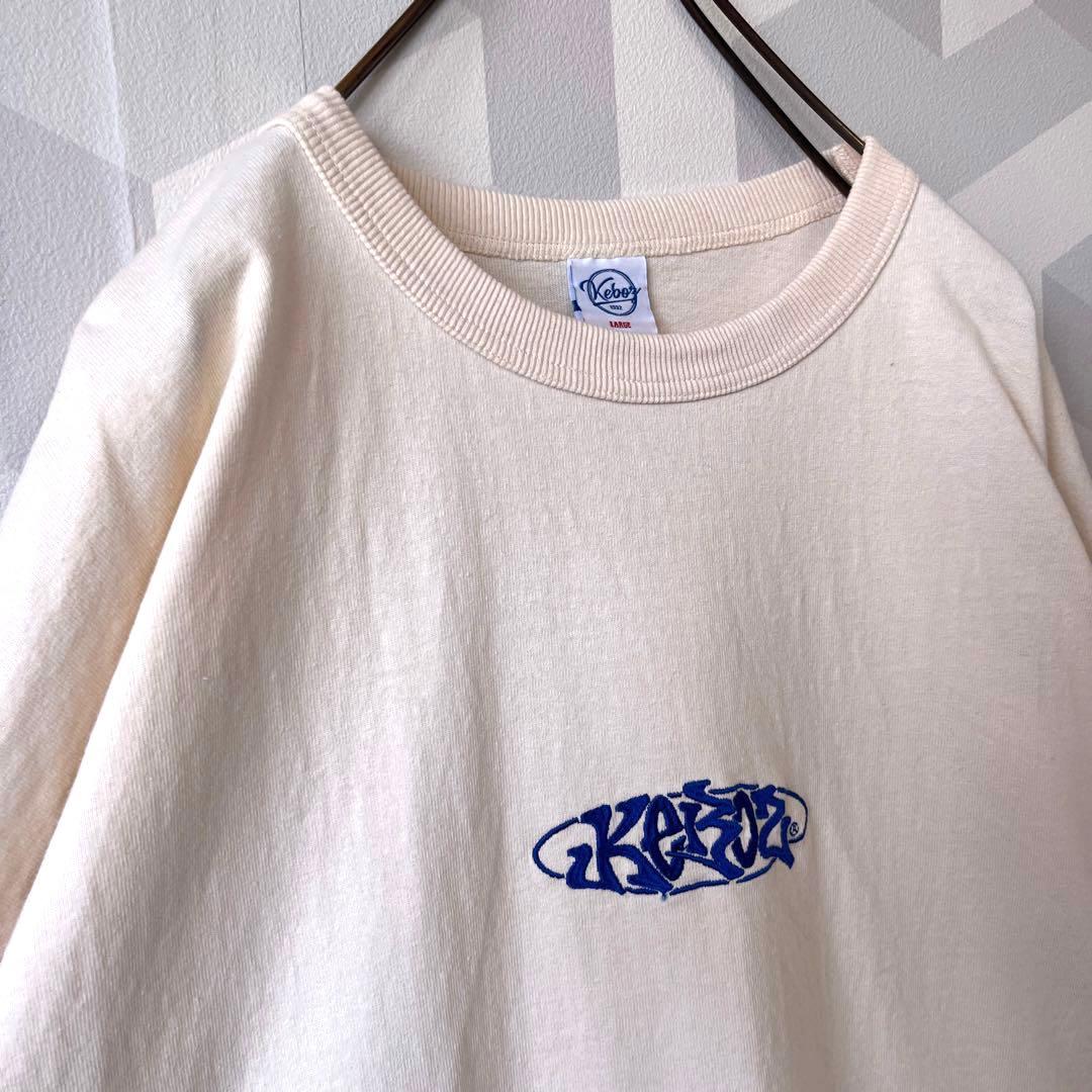 販売正規品 - 【Keboz】ケボズ 即完売 L しっかり硬め 刺繍ロゴ T