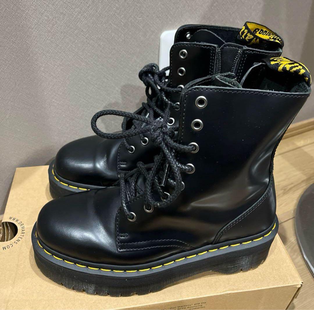 Dr. Martens 1460 W ブラック ワークブーツ