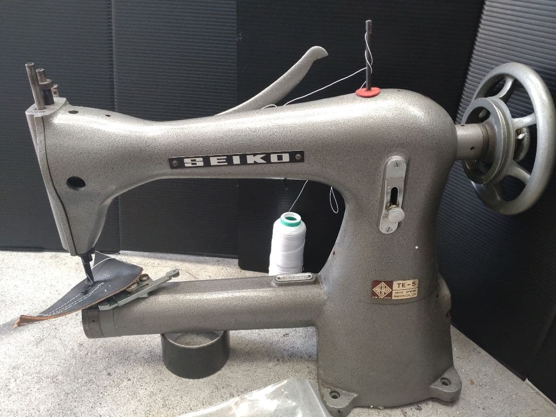 SEIKO TE-5　試縫い済み　セイコー腕ミシン