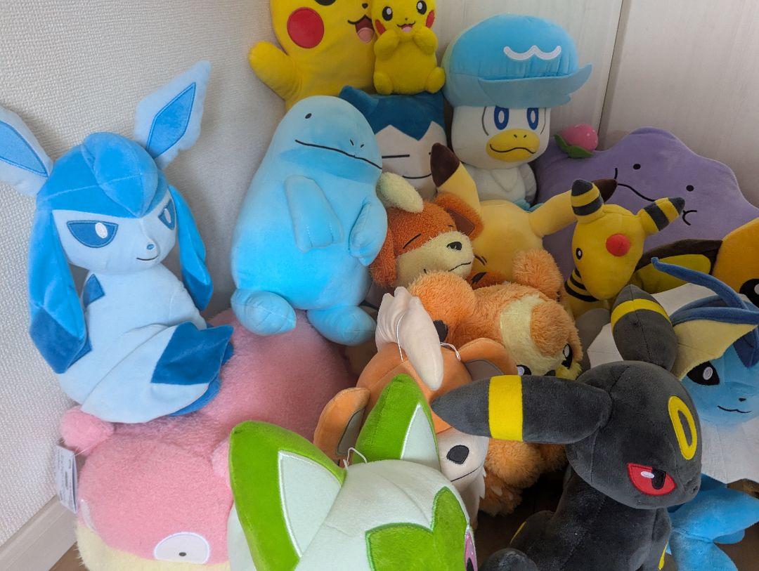 【ポケモン】ぬいぐるみ 19体 まとめ売り