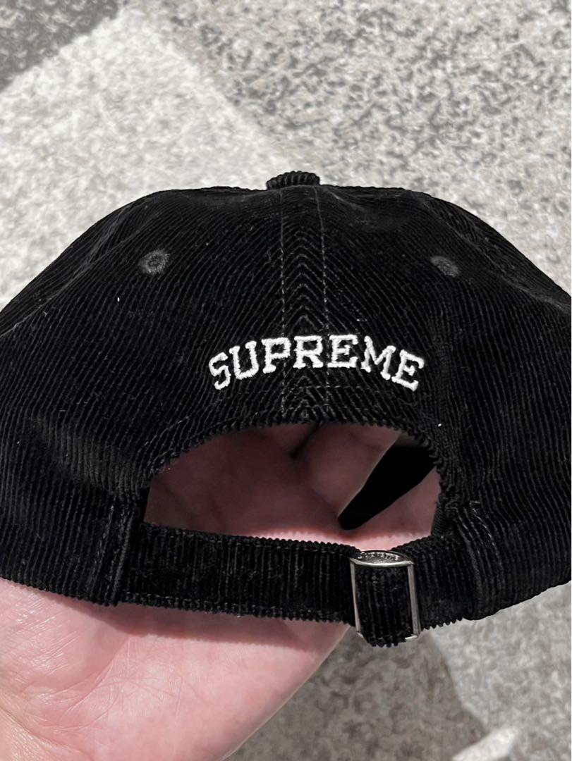 Buy Supreme Corduroy S Logo 6-Panel 'Black' - FW24H81 BLACK