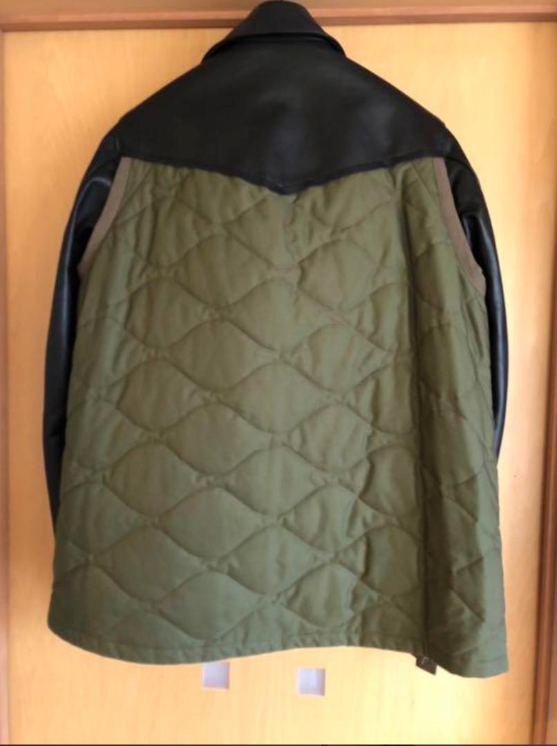 sacai ライダーズジャケット 画像4