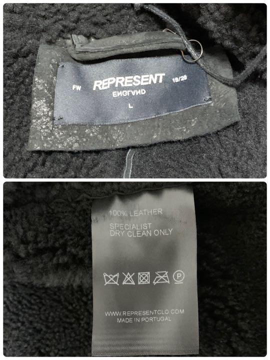 限定SALE2022 19AW REPRESENT CRACKED SHEARING JACKET wXMF1-m16198881659 最新作人気SALE