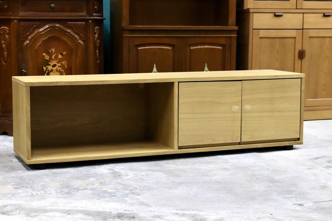 GMHN345○無印良品 / MUJI オーク テレビボード TVボード A