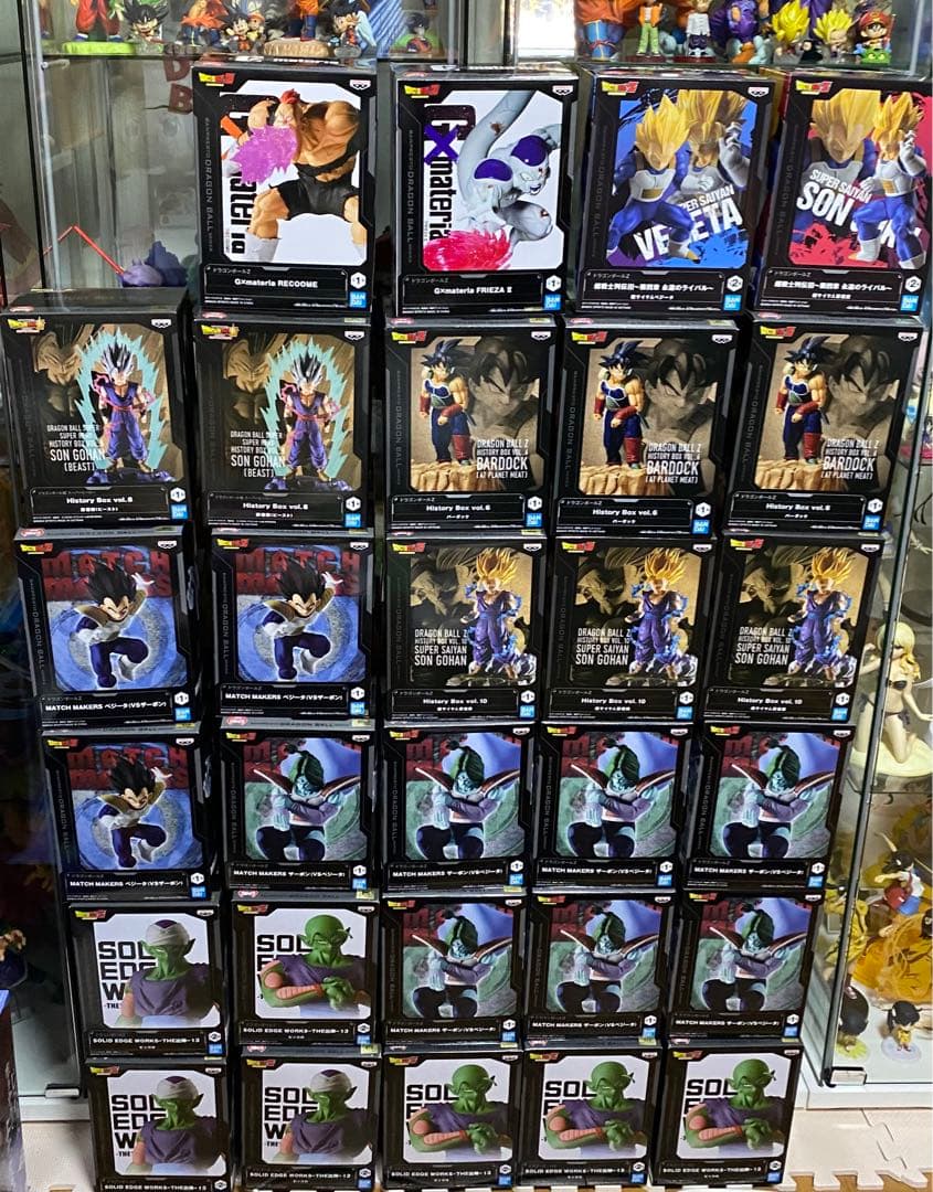 ドラゴンボール フィギュア まとめ売り プライズ 出陣 ヒステリーボックス