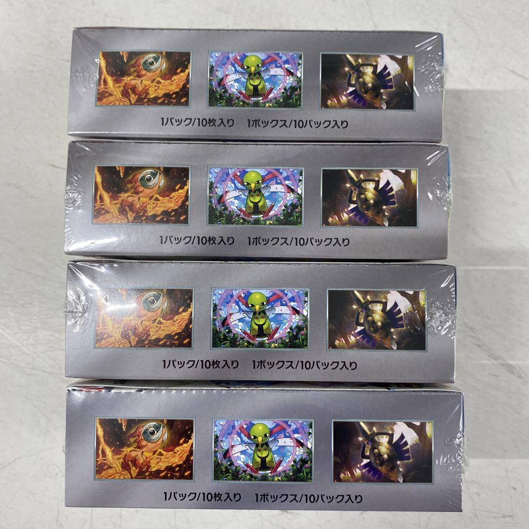 ポケモンカード テラスタルフェスex 4box シュリンク有