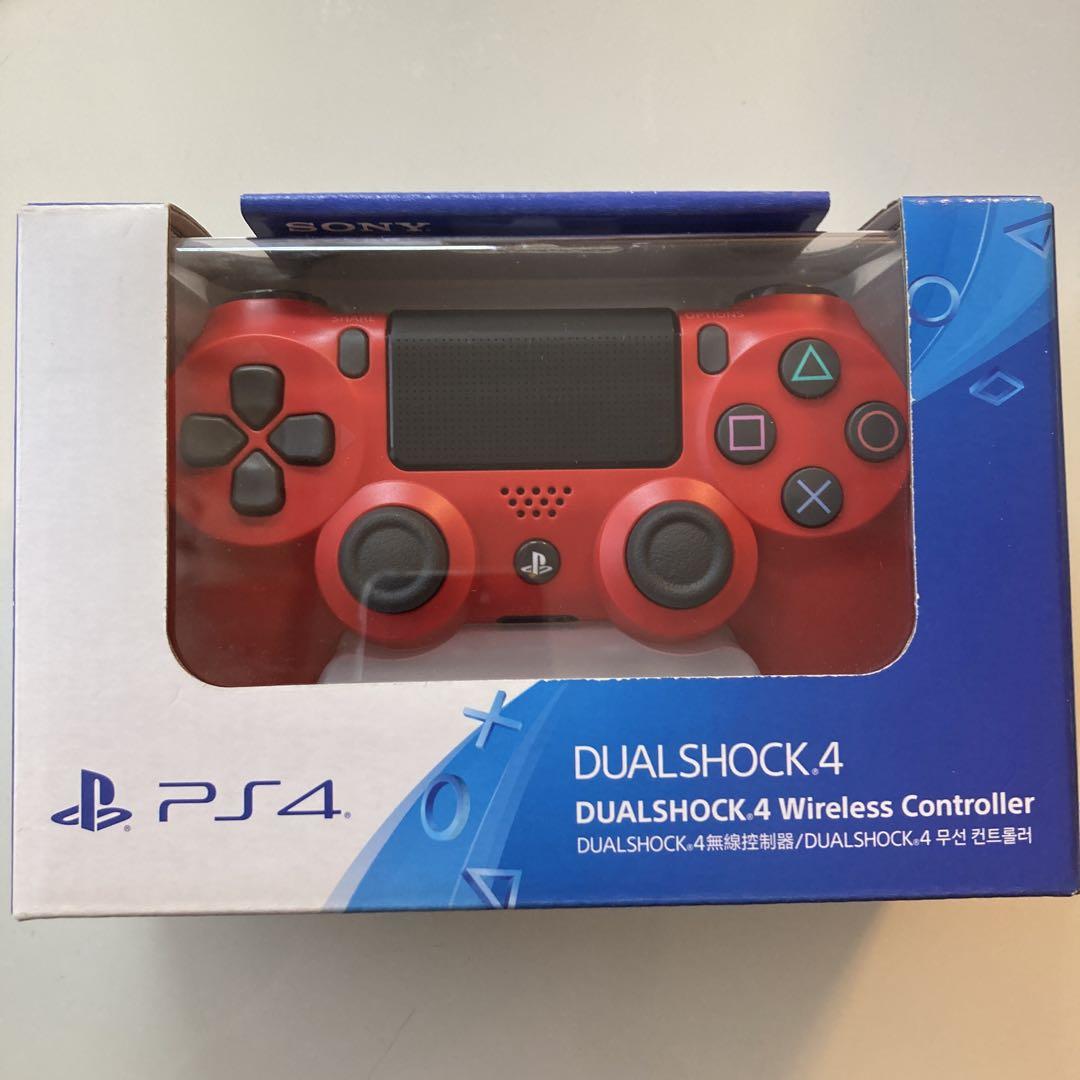 PlayStation DUALSHOCK®4 マグマ・レッド - メルカリ