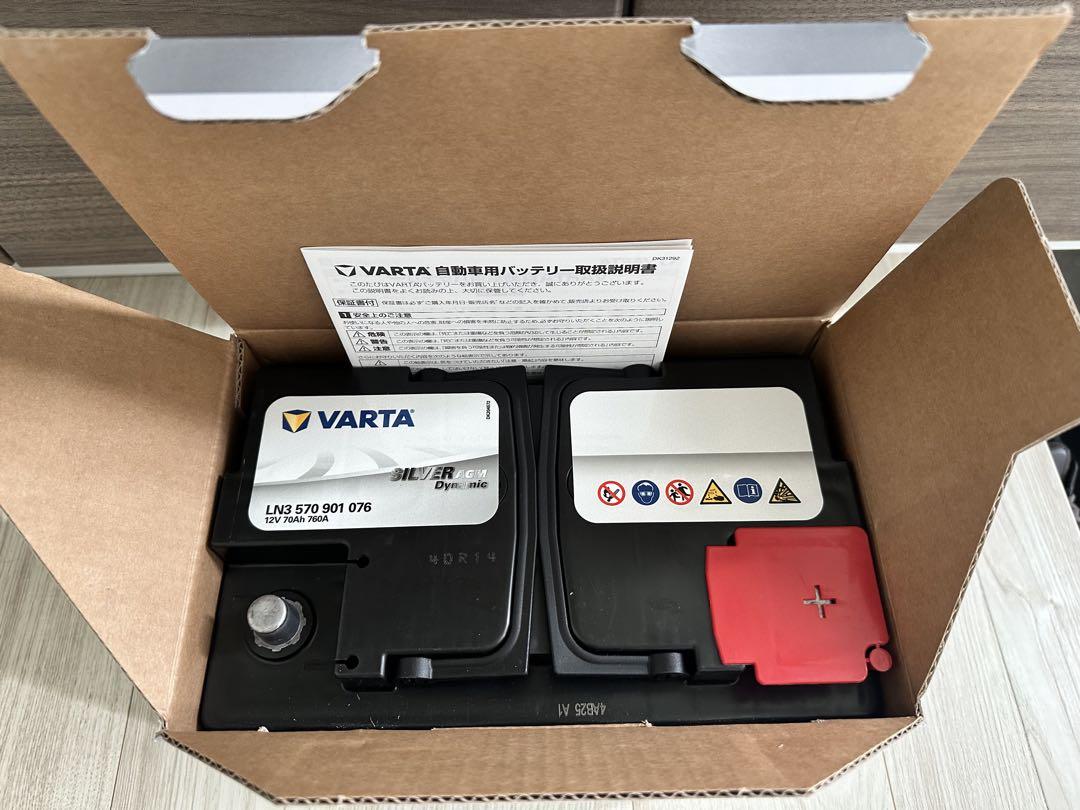 輸入車用バッテリー VALTA LN3 570-901-076 未使用品