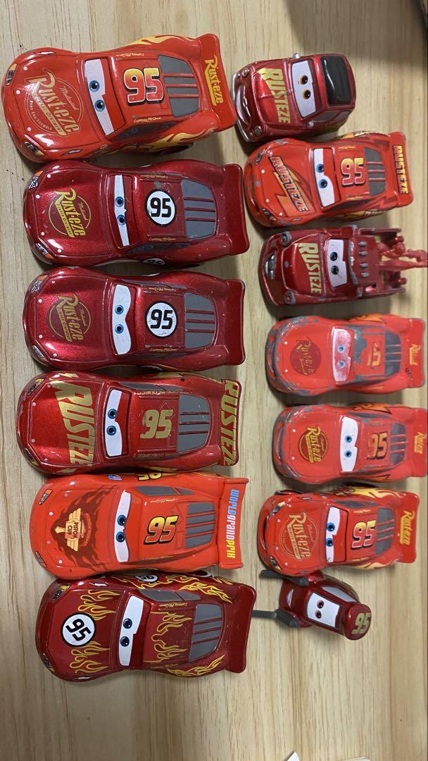 ライトニング・マックィーン ミニカー 13台セット