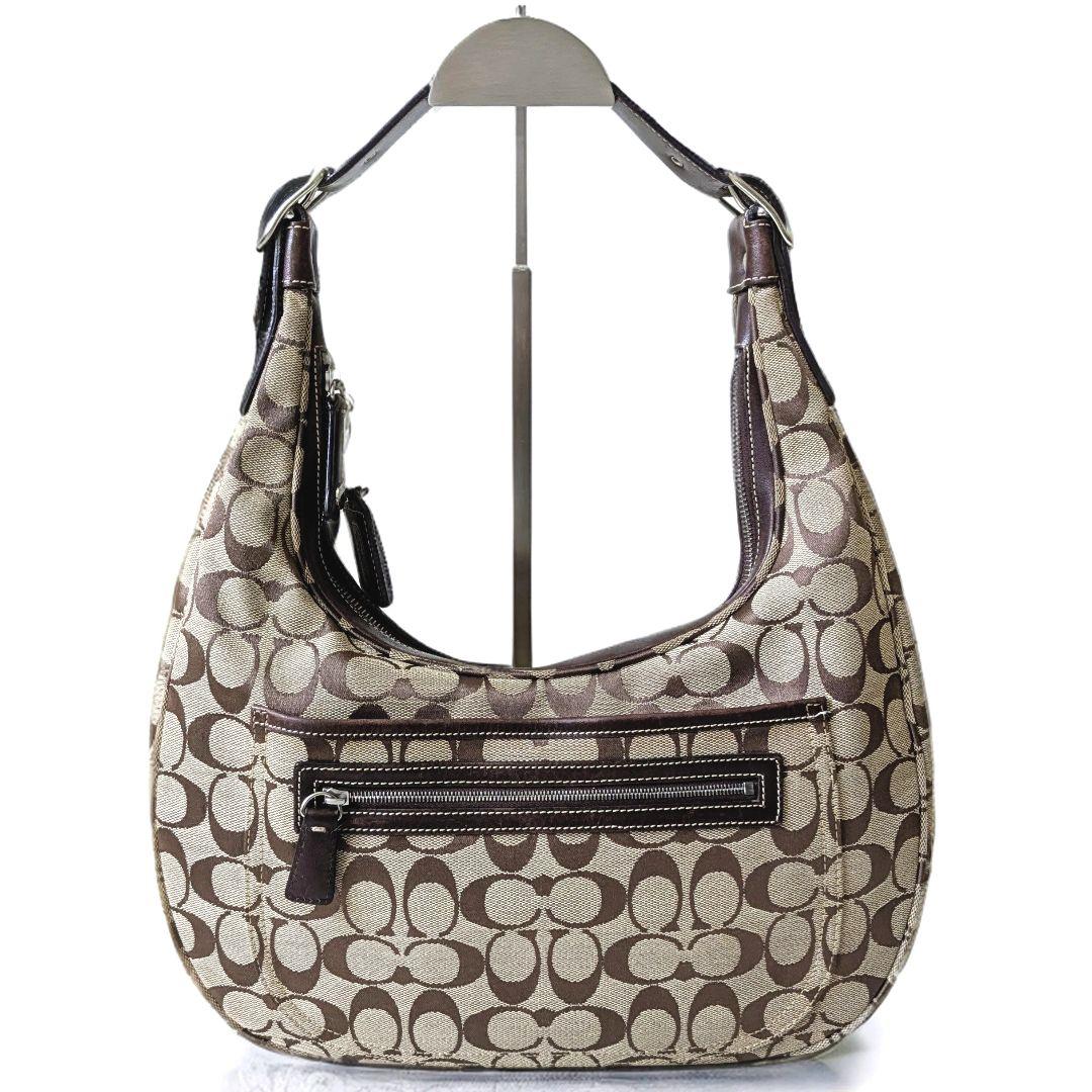 COACH シグネチャー ホーボー バッグ アーカイブ ハーフムーン