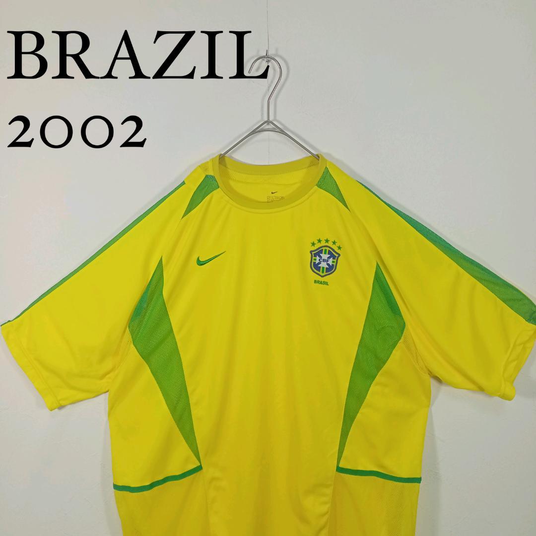全国送料無料ギフト ブラジル代表 2002年日韓ワールドカップ Nike ホームユニホーム ウェア
