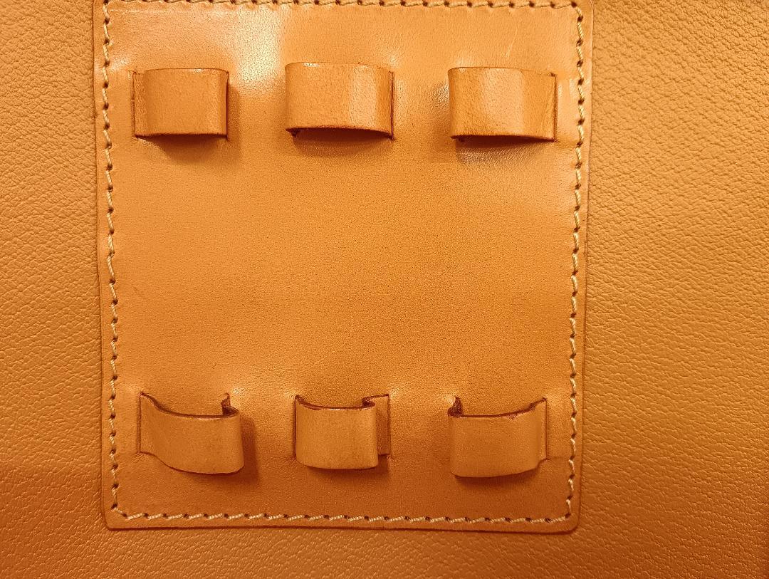 【美品】CELINE セリーヌ ブリーフケース PC 書類 マカダム ヌメ革