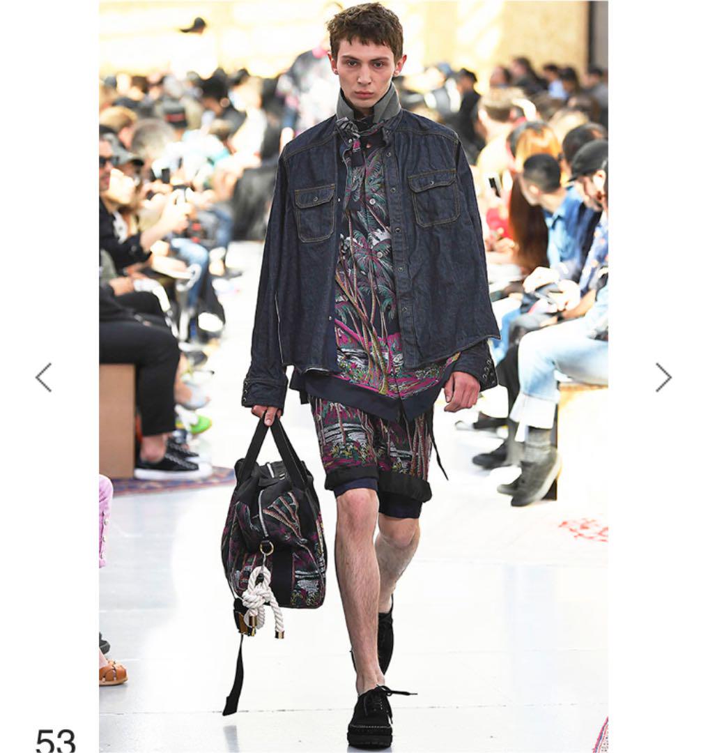 爆買いSALE sacai×sun surf ダイアモンドヘッドシャツ bzxIT-m16207418307 定番お得