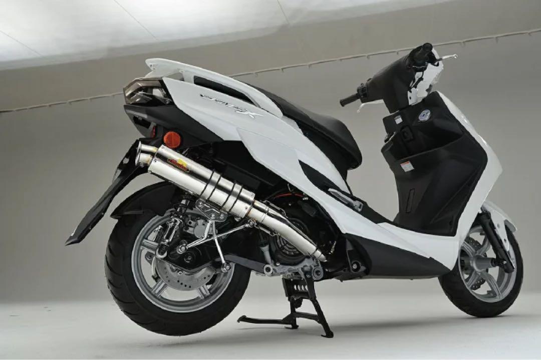 専用Realize ヤマハ 4型/5型シグナスX Exist SUS マフラー シグナス Realize シグナスX バイクマフラー SR 4型 5型 EBJ