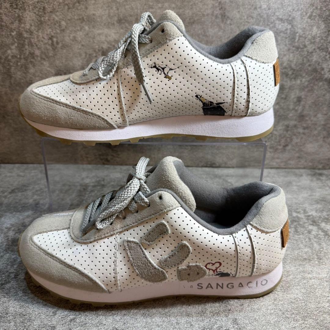 ✨️美品✨️ SANGACIO バンクシー にゅ〜ず 限定スニーカー 22.5