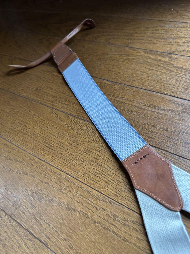 RUGBY RALPH LAUREN レザーコンビサスペンダー ラビットイヤー