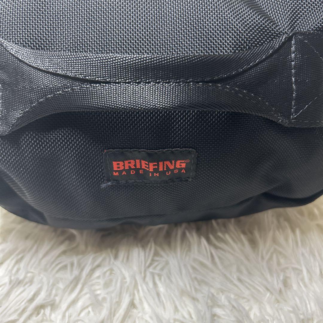 【極美品】希少　ブリーフィング　ハンドバッグ　ナイロン　ブラック　ポーチ