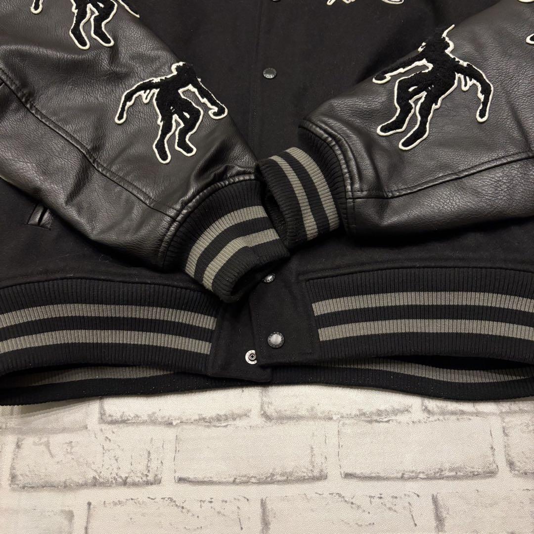 【激レア】XLARGE x DEATHNOTE VARSITY JACKET L