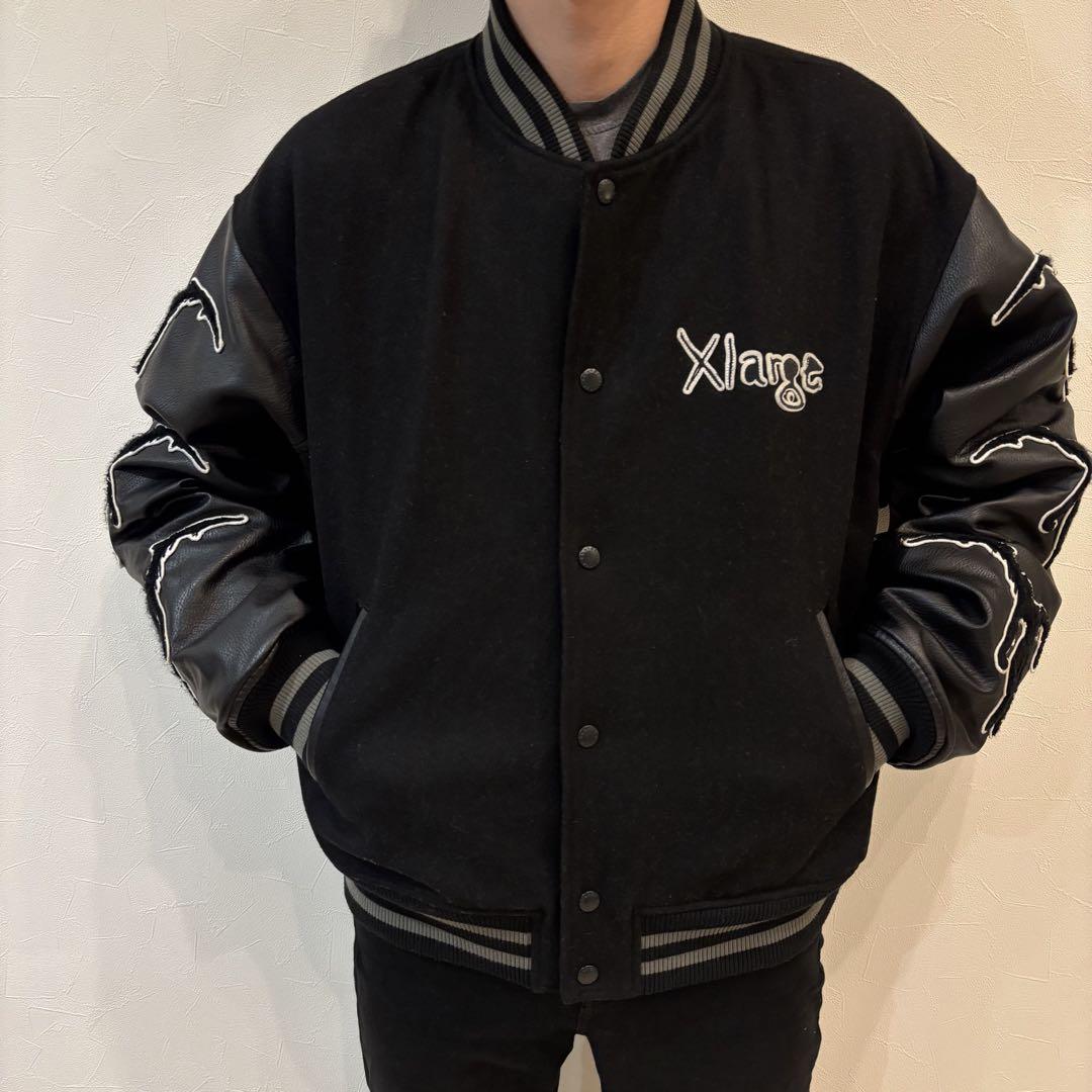 【激レア】XLARGE x DEATHNOTE VARSITY JACKET L