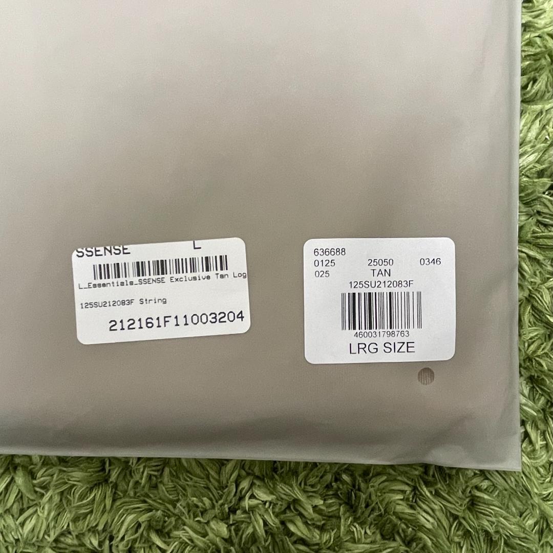 42%割引L【送料無料/新品】 FOG Essentials エッセンシャルズ ロンT
