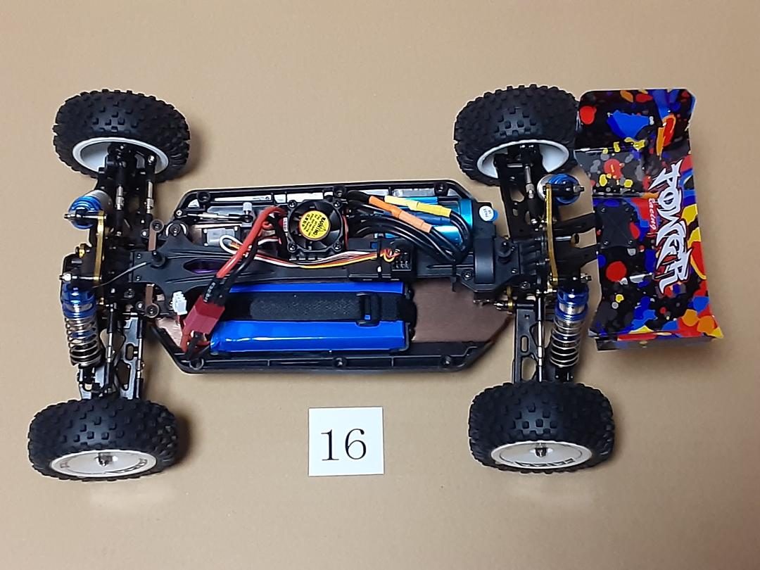 【ジャンク新品】WLtoys 124007 4WD ブラシレスモーター ​​⑰ ジャンク新品】WLtoys 124007 4WD ブラシレスモーター ​​⑯