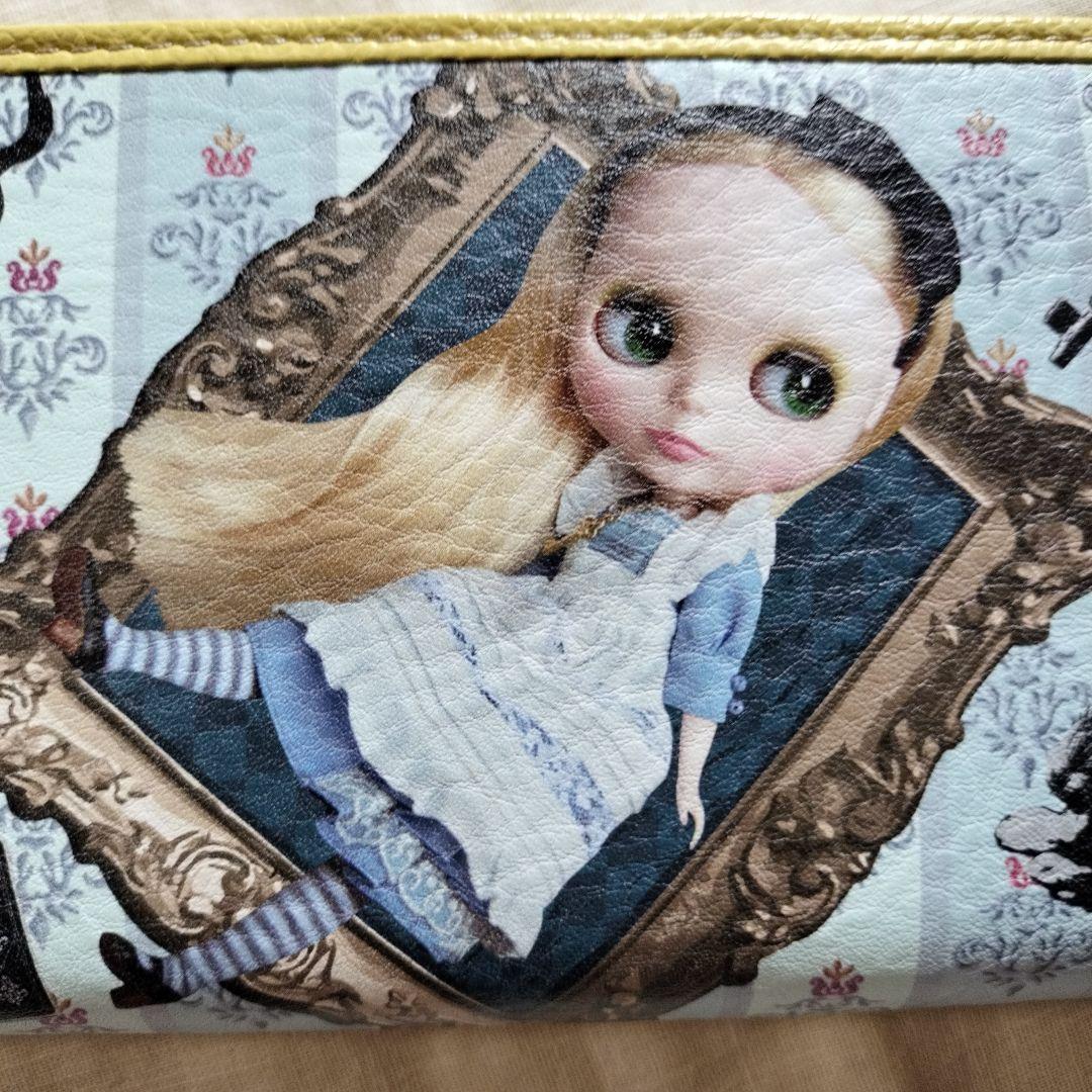 未使用品　blytheブライス　レザー長財布　『フレーミングアリス』