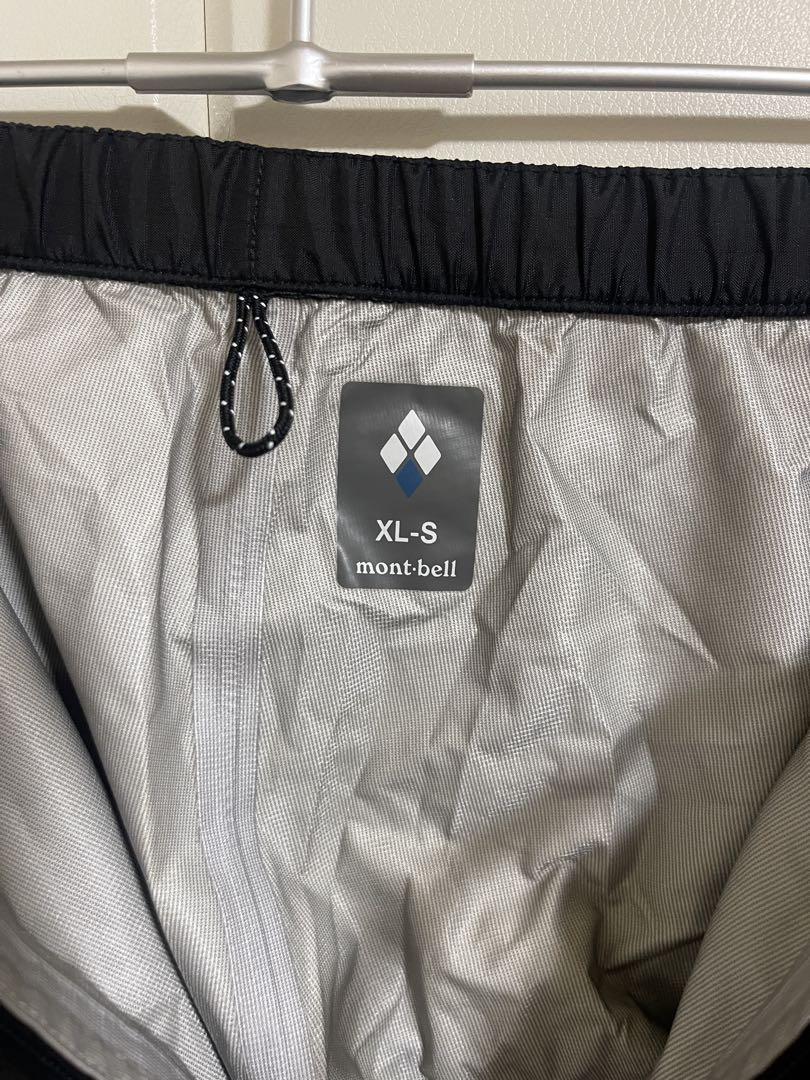 mont-bell サイクルレインパンツ　黒　XLサイズ ゴアテックス モンベルのサイクルレインパンツは、防水なのに蒸れ知らず