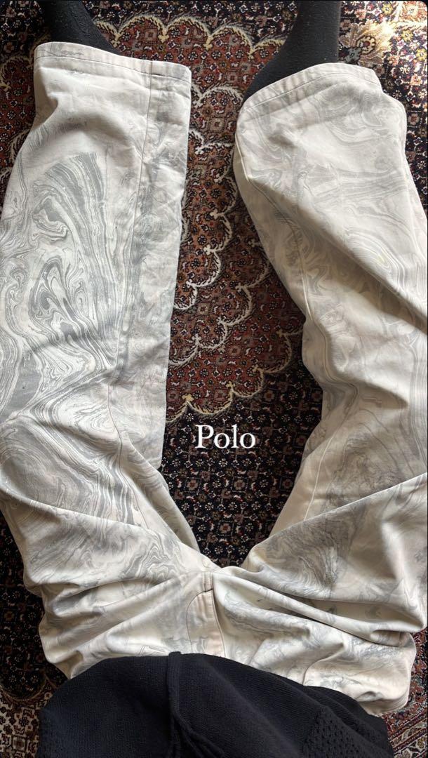 Polo by Ralph Lauren 墨流し　チノパンツ　36
