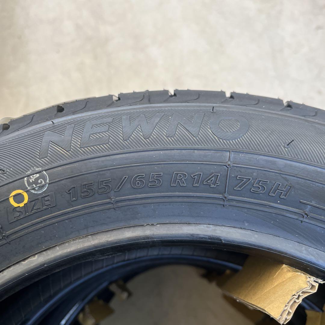 NEWNO 155/65R14 75H タイヤ4本セット