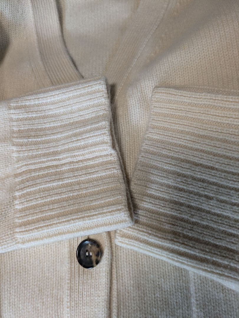 Deuxieme Classe Cashmere Chunky Vネック カーデ Deuxieme Classe Cashmere Chunky Vネック カーデ