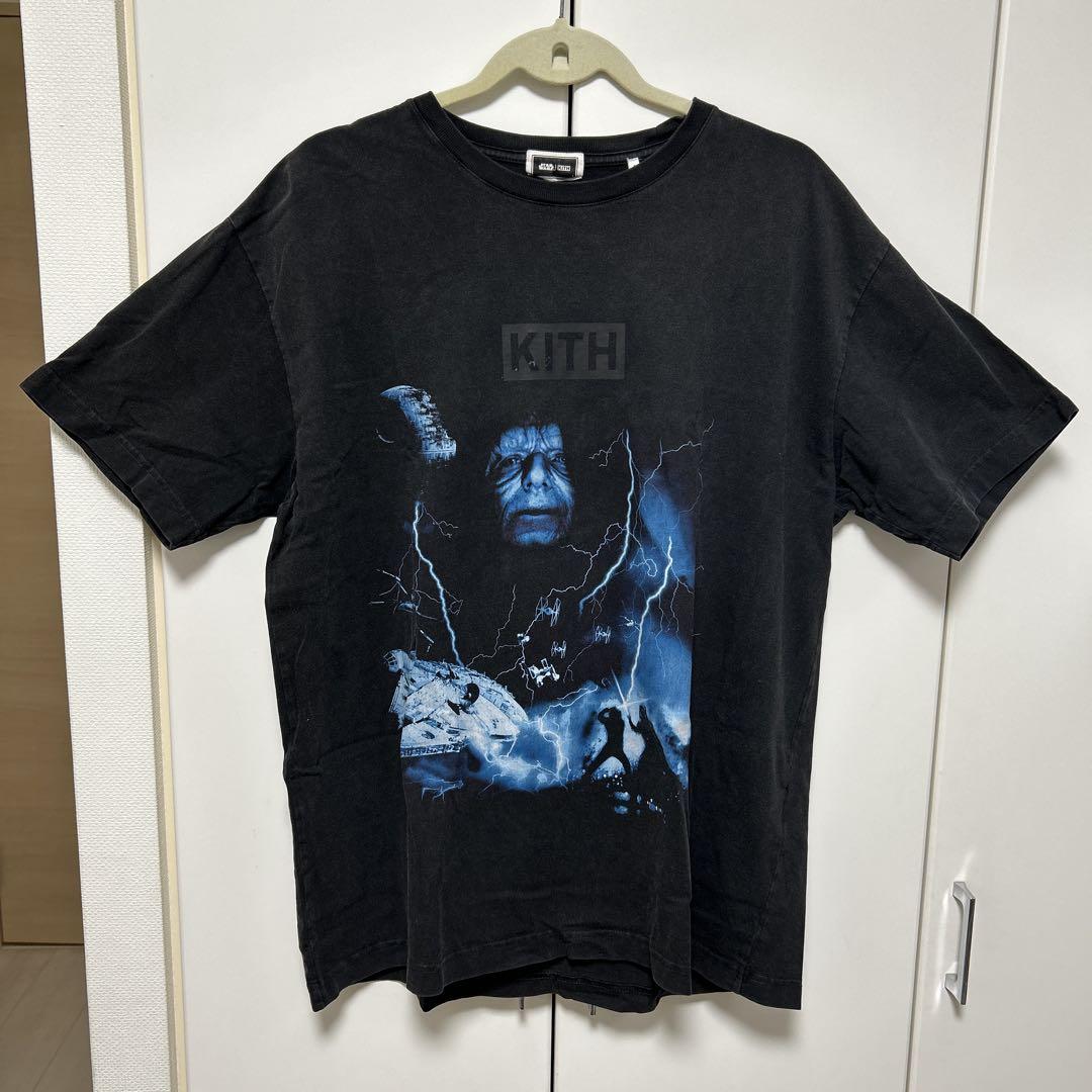 Lサイズ KITH STAR WARS コラボ Tシャツ ブラック キス